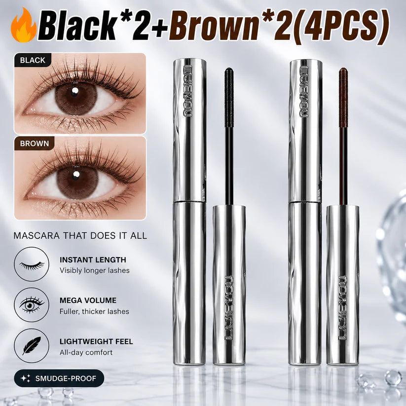 Volumizing Lengthening Smudge-Proof Mascara with Nourishing Formula👁️✨(Buy 1 Get 1 Free)
