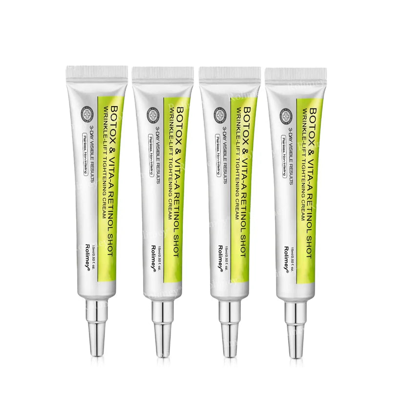 👨‍⚕️👨‍⚕️👨‍⚕️Made and shipped from the USA 💫Rolimey® Botox & Vita-A Retinol Shot Wrinkle-Lift Tightening cream - Last Day Promotion 50% OFF