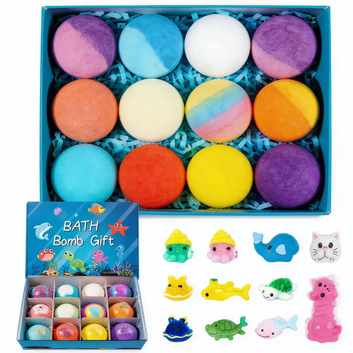 Turn Bath Time Into Something They Beg For Gentle, Kid-Safe Bath Bombs with a Surprise Inside — by WinkBead