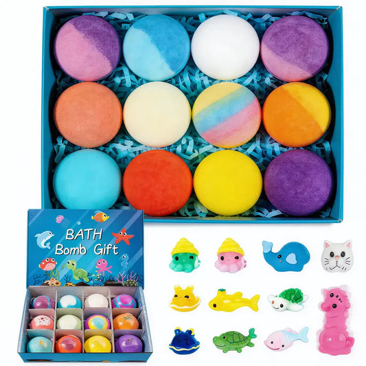 Turn Bath Time Into Something They Beg For Gentle, Kid-Safe Bath Bombs with a Surprise Inside — by WinkBead