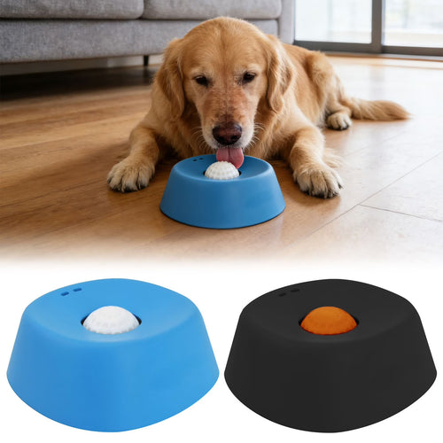 Slow Feeder Dog Bowl - No Spill & Multi-Functional for Liquid Treats