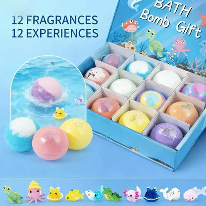 Turn Bath Time Into Something They Beg For Gentle, Kid-Safe Bath Bombs with a Surprise Inside — by WinkBead