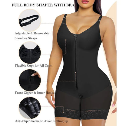 Invisible Under Any Outfit — Natural Butt Lift, Tummy Control & Easy-Zip Crotch