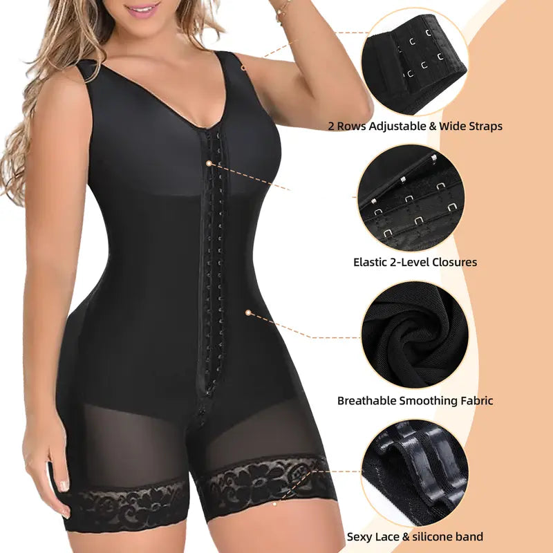 Invisible Under Any Outfit — Natural Butt Lift, Tummy Control & Easy-Zip Crotch