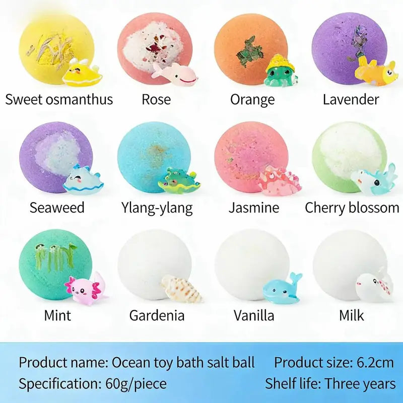 Turn Bath Time Into Something They Beg For Gentle, Kid-Safe Bath Bombs with a Surprise Inside — by WinkBead