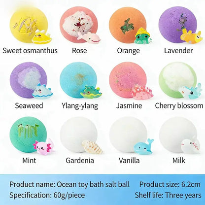 Turn Bath Time Into Something They Beg For Gentle, Kid-Safe Bath Bombs with a Surprise Inside — by WinkBead